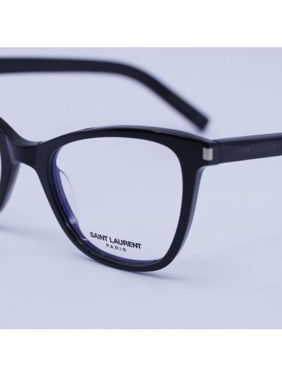 Saint Laurent SL219 001 Eyeglasses Black 51mm Cat Eye Frame main image 8